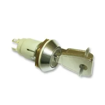 Lorlin IP66, IP67 Keylock Switch, DPST, 1 A @ 115 V ac 2-Way Common-Key - WRL-5-L-S-2-RS product image