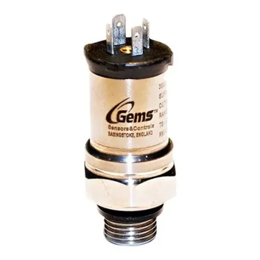 Gems Sensors Pressure Sensor, 6bar Max, Voltage Output, Relative Reading - 3500R0006G01B000 product image