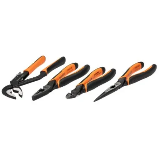 Bahco 4-Piece Plier Set, 180 mm Overall - FF1E4001 product image