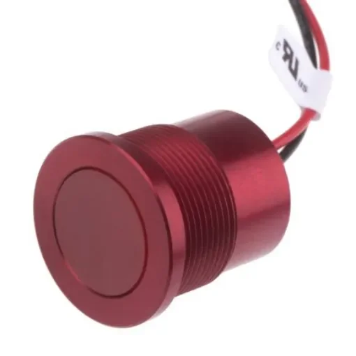RS PRO Red Panel Mount Indicator, 22mm Mounting Hole Size, Lead Wires Termination, IP67 - 8987703 product image