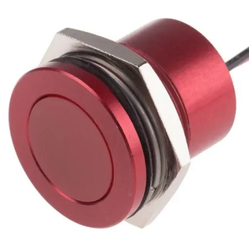 RS PRO Red Panel Mount Indicator, 220V ac, 22mm Mounting Hole Size, Lead Wires Termination, IP67 - 8987719 product image