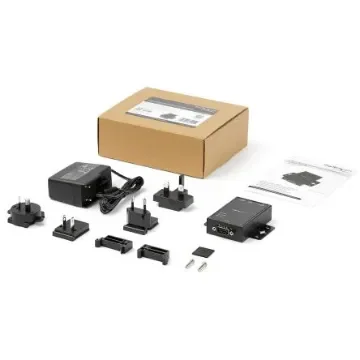 StarTech.com Serial Device Server, 1 Ethernet Port, 1 Serial Port, RS232 Interface, 460.8kbit/s Baud Rate - NETRS2321P product image