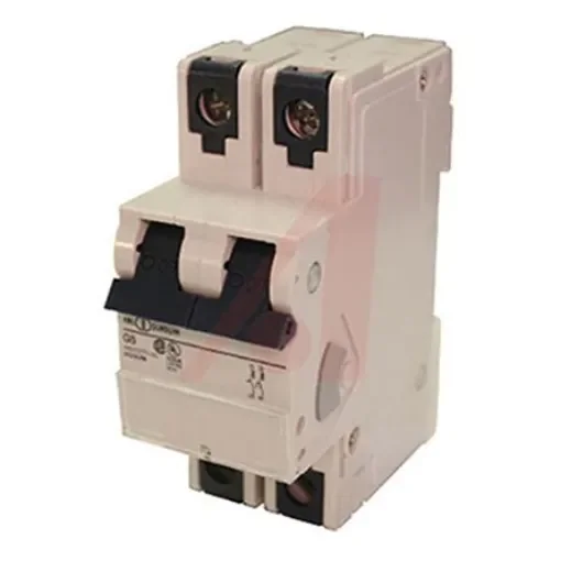 Altech Thermal Circuit Breaker - V-EA 2 Pole 277V Voltage Rating DIN Rail Mount, 3A Current Rating - 2E3UM product image