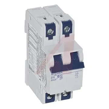 Altech Thermal Circuit Breaker - V-EA 2 Pole 277V Voltage Rating DIN Rail Mount, 8A Current Rating - 2G8UM product image