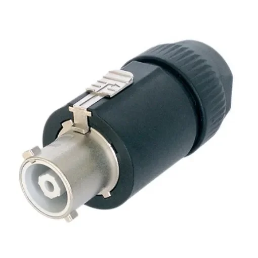 Neutrik Mains Connector, 32A Black, Cable Mount Polyamide Screw, 250 V - RSNAC3FC-HC product image