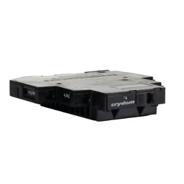 Sensata Crydom DR Series Solid State Relay, 12 A dc Load, DIN Rail Mount, 280 V ac Load, 32 V dc Control - DR24D12X product image