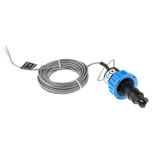 Georg Fischer 2536 Rotor-X Series Paddlewheel Flow Sensor for Liquid, 0.1 m/s Min, 6 m/s Max - 198840143 product image