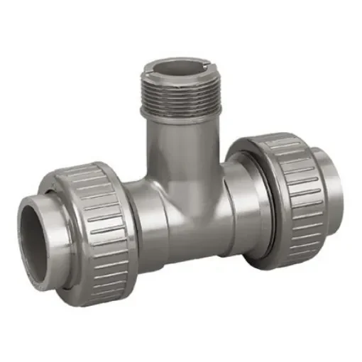 Georg Fischer Plastic Pipe Fitting, Tee Coupler - 721310338 product image