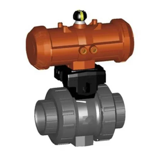 Georg Fischer Ball type Pneumatic Actuated Valve 3/4in, 10 bar - 199234124 product image