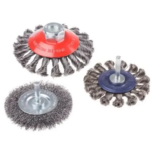 RS PRO Steel Circular Abrasive Brush, 75mm Diameter - 9010609 product image