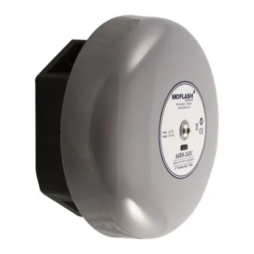 Moflash A6BM Series Surface Mount Siren, 24 V dc, 106dB at 1 m, IP66, DC, Single-Tone - A6BM-24DC product image