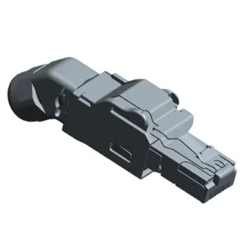 TE Connectivity 1987236 Series Male RJ45 Connector, Cable Mount, Cat5e Straight 1 Port 8 -Way - 1987236-3 product image
