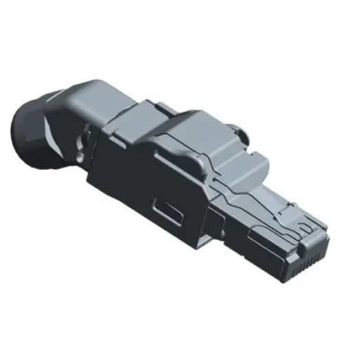 TE Connectivity 1987236 Series Male RJ45 Connector, Cable Mount, Cat5e Straight 1 Port 8 -Way - 1987236-3 product image