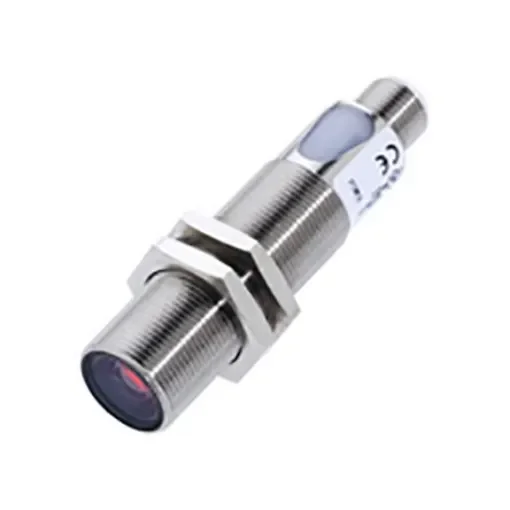 BALLUFF Diffuse Photoelectric Sensor, Barrel Sensor, 400 mm Detection Range - BOS 18M-PS-RD23-S4 product image