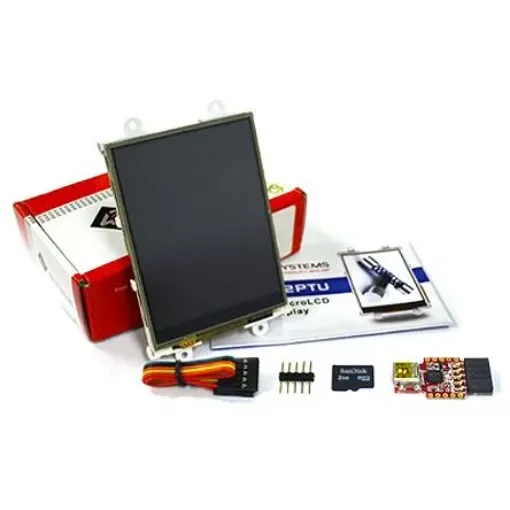 4D Systems SK-32PTU TFT LCD Colour Display Starter Kit / Touch Screen, 3.2in, 240 x 320pixels product image