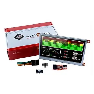 4D Systems SK-43DCT TFT LCD Colour Display / Touch Screen, 4.3in, 480 x 272pixels product image