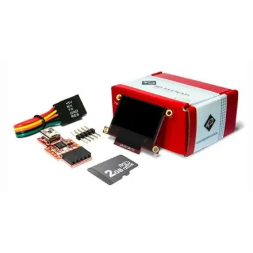 4D Systems 0.96in White Passive matrix OLED Display Starter Kit 96 x 64pixels Matrix Serial Interface - SK-96G2 product image