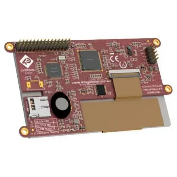 4D Systems uLCD-43D TFT LCD Colour Display, 4.3in, 480 X 272pixels product image