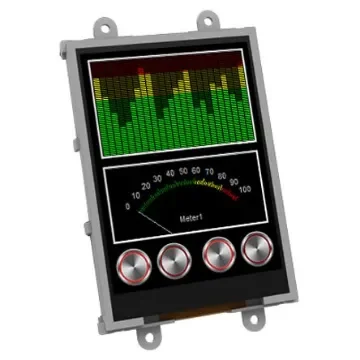 4D Systems uLCD-32PTU TFT LCD Colour Display / Touch Screen, 3.2in VGA, 240 x 320pixels product image