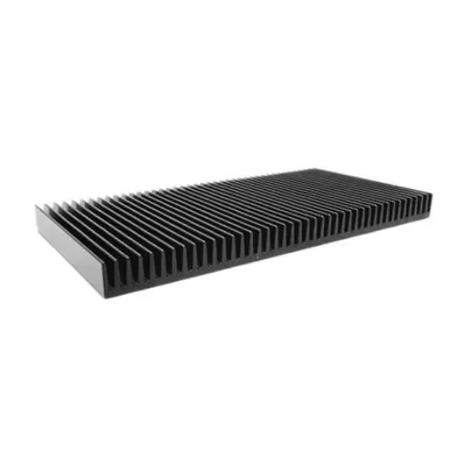 RS PRO Heatsink, Universal Rectangular Alu, 0.4°C/W, 100 x 200 x 15mm, PCB Mount - 9033093 product image