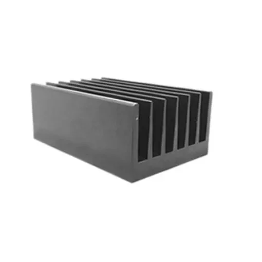 RS PRO Heatsink, Universal Rectangular Alu, 0.4°C/W, 200 x 66 x 40mm, PCB Mount - 9033163 product image