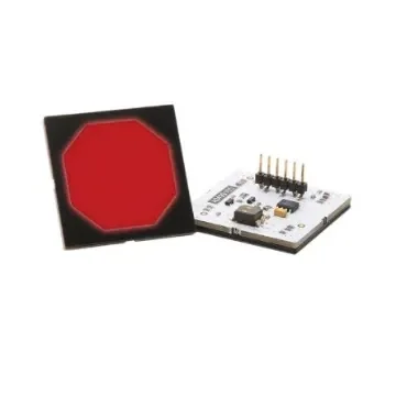 Stadium IGT Capacitive Switch Latching,Illuminated, Blue, Green, Red, Solid State - 3323-55-05PCB product image