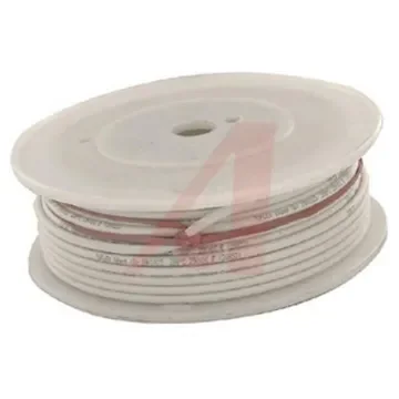Alpha Wire Hook-up Wire Silicone Series White 0.75 mm² Hook Up Wire, 18 AWG, 19/0.25 mm, 30.5m, Silicone Insulation, - 39X1825 WH005 product image