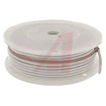 Alpha Wire Hook-up Wire Silicone Series White 0.52 mm² Hook Up Wire, 20 AWG, 19/0.2 mm, 30.5m, Silicone Insulation, - 39X2025 WH005 product image