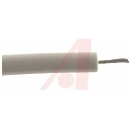 Alpha Wire Hook-up Wire Silicone Series White 1.3 mm² Hook Up Wire, 16 AWG, 19/0.28 mm, 30.5m, Silicone Insulation, - 39X1645 WH005 product image