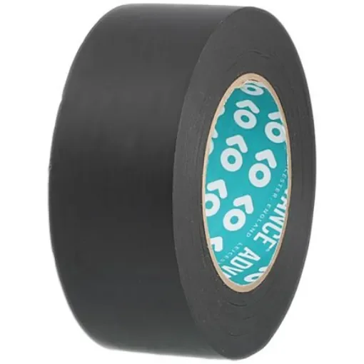 Advance Tapes Black PVC Electrical Tape, 50mm x 33m - AT10 product image