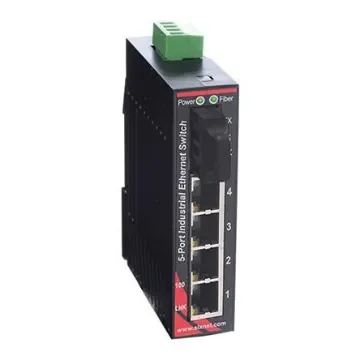 Red Lion Unmanaged 5 Port Industrial Ethernet Switch - SL-5ES-2SC product image