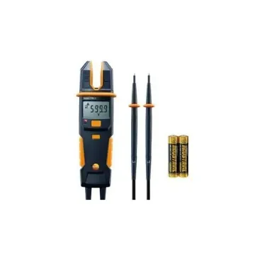 Testo 755-1, LCD Voltage tester, 600V ac/dc, Continuity Check, Battery Powered, CAT III 1000V - 0590 7551 product image