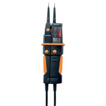 Testo 750-3, LCD, LED Voltage tester, 690V ac/dc, Continuity Check, Battery Powered, CAT III 1000V - 0590 7503 product image