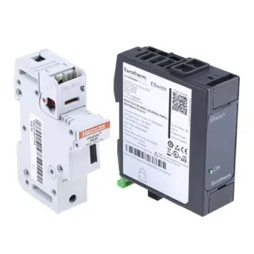 Eurotherm Solid State Relay, 16 A Load, DIN Rail Mount, 240 V Load, 32 V dc Control - ESWITCH/16A/240V/LGC/ENG/-/MSFUSE/-/- product image