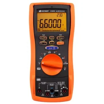 Keysight Technologies U1281A Handheld Digital Multimeter, True RMS, 10A ac Max, 10A dc Max, 1000V ac Max product image