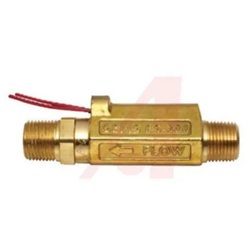 Gems Sensors FS-380 Series Piston Flow Switch for Liquid, 0.25 gal/min Max - 168432 product image