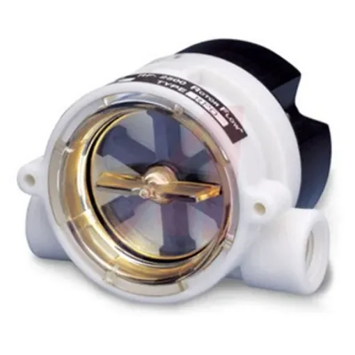 Gems Sensors RFO Series RotorFlow Electronic Flow Sensor for Liquid, 8 gal/min Min, 60 gal/min Max - 194762 product image