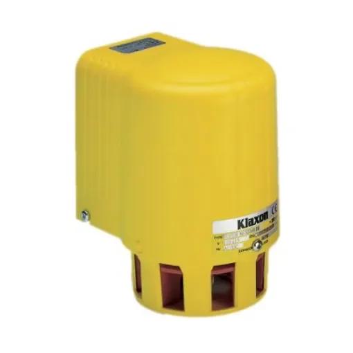 Klaxon Super M Series Siren, 110 V ac, 127dB at 1 m, AC - SLD-0001 product image