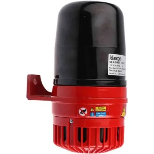Klaxon Mono 72 Series Siren, 110 V ac, 120dB at 1 m, AC - SLA-0001 product image