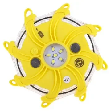 Nightsearcher Yellow Multiple Effect Beacon, Magnetic Mount, LED Bulb, IP65 - NSPULSAR-PRO Y product image