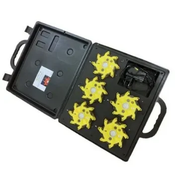 Nightsearcher Yellow Multiple Effect Beacon, Magnetic Mount, LED Bulb, IP65 - NSPULSARPRO5-Y product image