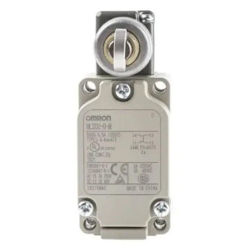 Omron WL Series Roller Plunger Limit Switch, NO/NC, IP67, SPST, 500V ac Max, 10A Max - WLSD2-G-N product image