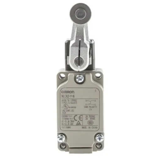 Omron WL Series Roller Lever Limit Switch, NO/NC, IP67, SPST, 500V ac Max, 10A Max - WLCA2-Y-N product image