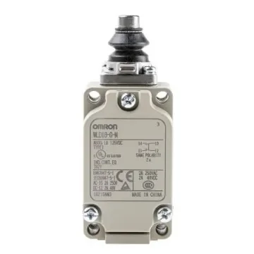Omron WLD18 Series Plunger Limit Switch, NO/NC, IP67, SPST, 500V ac Max, 10A Max - WLD18-G-N product image