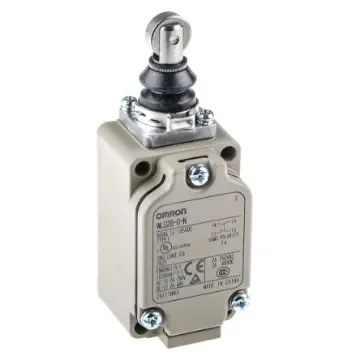 Omron WL Series Roller Plunger Limit Switch, NO/NC, IP67, SPST, 500V ac Max, 10A Max - WLD28-G-N product image