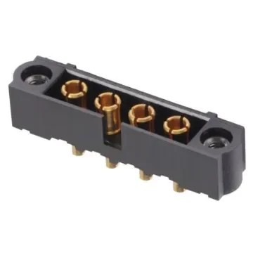 HARWIN Datamate Mix-Tek Series Straight Through Hole PCB Header, 4 Contact(s), 4.0mm Pitch, 1 Row(s), Shrouded - M80-5000000M1-04-331-00-000 product image