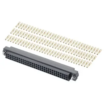 HARWIN Datamate J-Tek Series Straight Through Hole Mount PCB Socket, 96-Contact, 3-Row, 2mm Pitch, Solder Termination - M83-LFT1F2N96-0000-000 product image