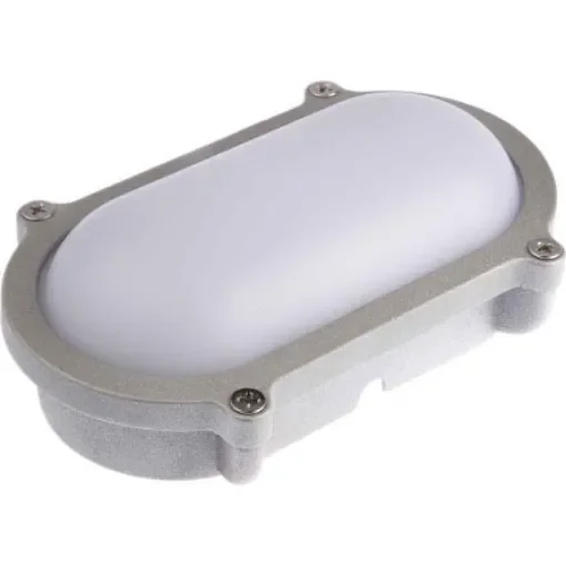 Timeguard Oval LED Bulkhead Light, 7 W, 230 V ac, , Lamp Supplied, IP65 - LEDBHO9WN product image
