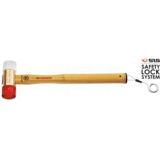 Facom Neoprene, Nylon, Polyurethane Mallet 230g With Replaceable Face - 207A.32CBSLS product image