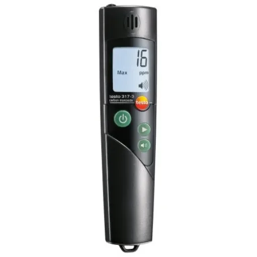 Testo 317-3 Handheld Gas Detector for Carbon Monoxide Detection, Audible Alarm - 0632 3173 product image